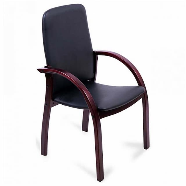 Кресло для посетителей Мирэй Джуно люкс, экокожа Oregon