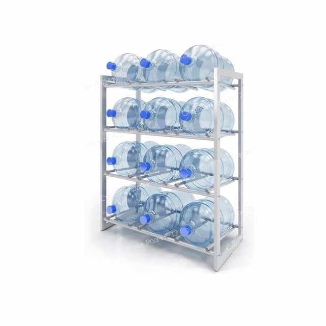 Стеллаж для воды Центрсклад РОДНИК-12 на 12 бутылей