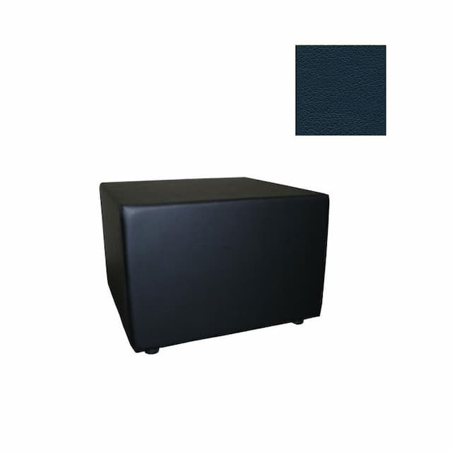 Стол журнальный Юнитекс ОКТАВА Oc/St/cn1128 экокожа премиум / синяя