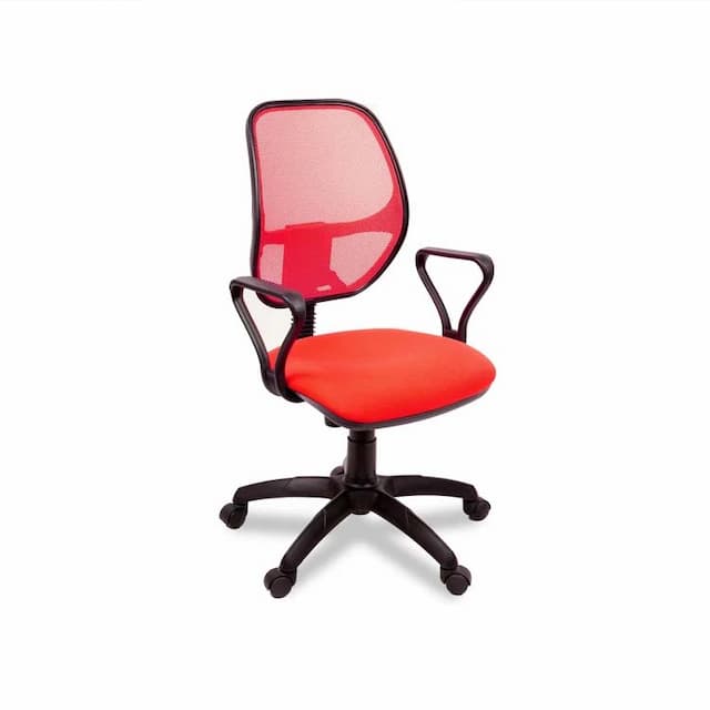 Кресло компьютерное Мирэй Марс new gtpp (Самба) люкс (красный), ткань цветная серия В