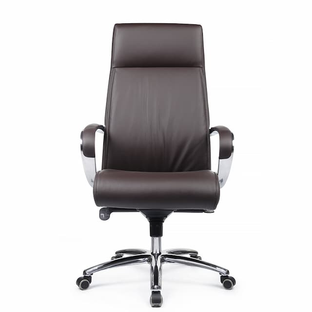 Кресло RV DESIGN Gaston 9164 Темно-коричневый (1A 3072) натуральная кожа