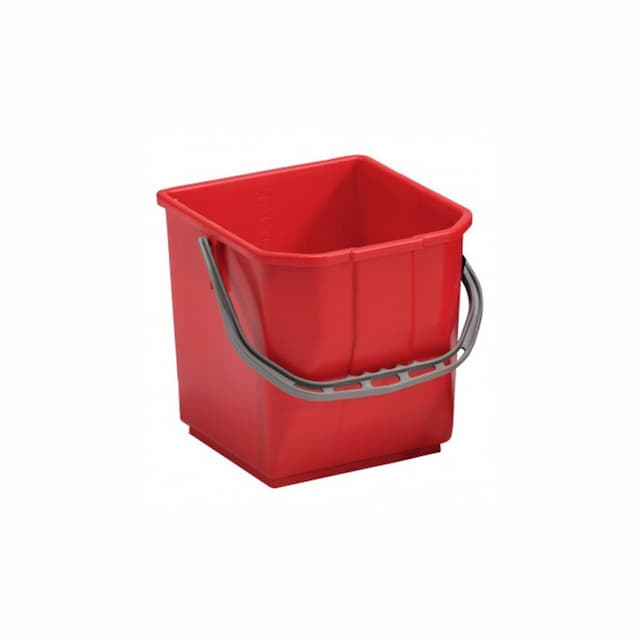 Ведро пластиковое TTS 25 литров красное