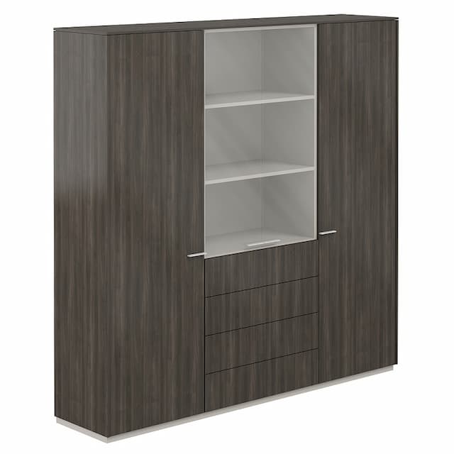 Шкаф высокий комбинированный Norden Атлас NZ-0303+NZ-0312+NZ-0303.BT.BT