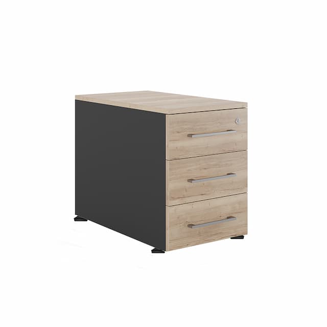 Тумба приставная Kobor TS3-40/50 graphite/natural