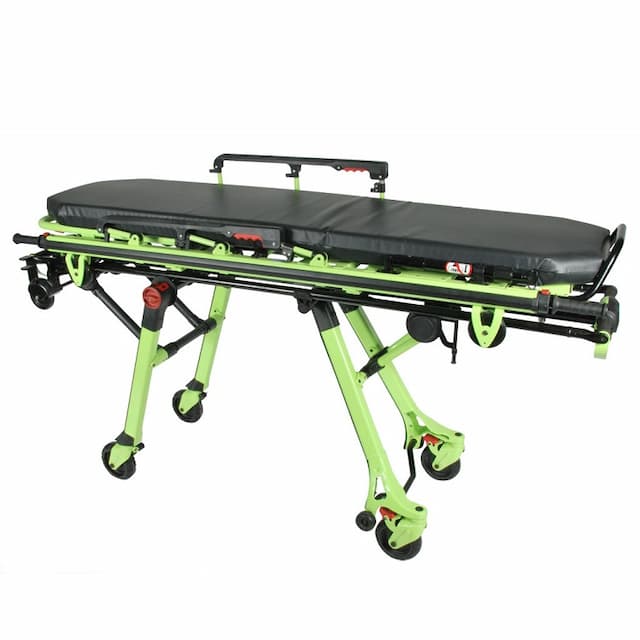 Каталка для АСМП MED-MOS YDC-3FWF (KatS-21211R) со съемными носилками и фиксатором в комплекте