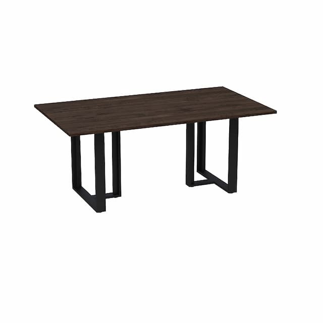 Стол переговорный Алсав MAGNETIC 15СП.1810 (1800х1000х750) брауни/graphit